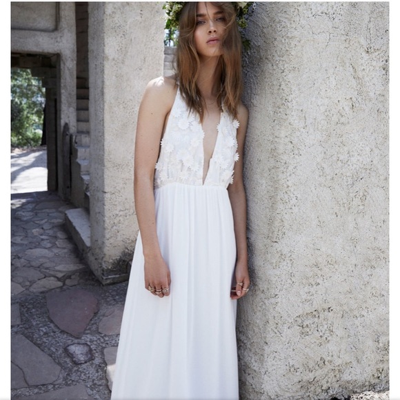 For Love And Lemons Dresses & Skirts - NEW • For Love & Lemons • Isabella Halter Dress L